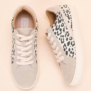 Beige Leopard Sneakers